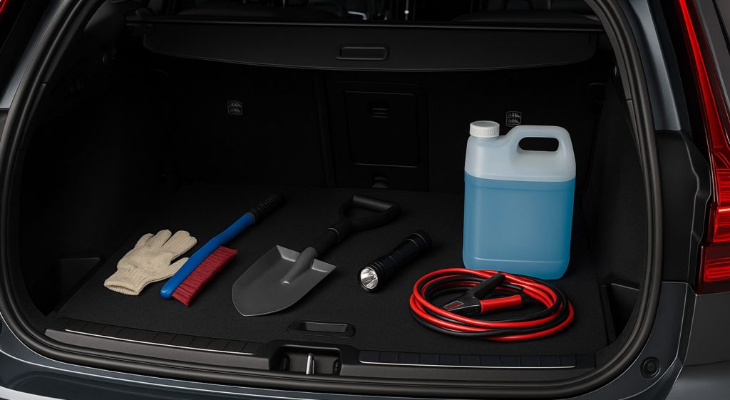 Что взять с собой зимой в автомобиль